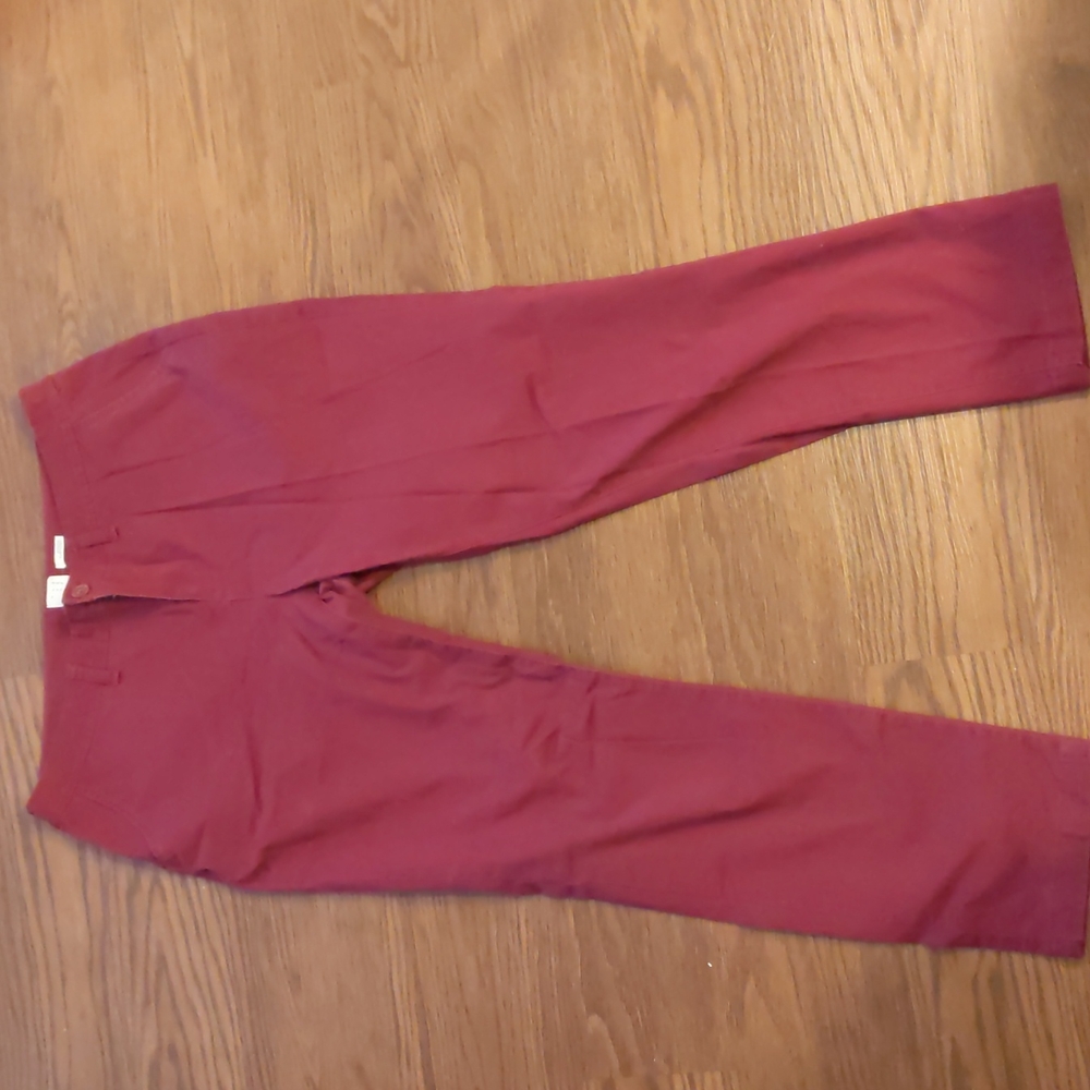 Burgundy Pants